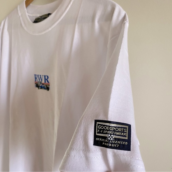 VINTAGE NEW WITH TAGS RWR Rothmans Williams Renault Formula 1 T-Shirt - Picture 2 of 8